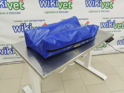 Подушка М-образная wikiVET для фиксации животных длинная