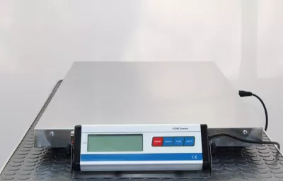 Весы ветеринарные wikiVET PT-300 напольные 300 кг 940*490*60мм