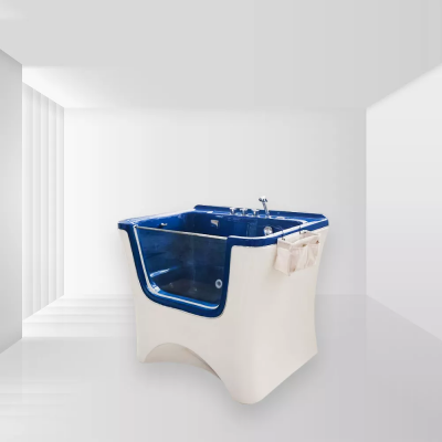 Ванна для груминга wikiGROOM SPA + функция OZON 80 x 70 x 95 см, цвет синий